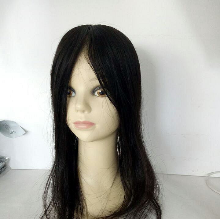 Hair toupee woman，silk base toupee，toupee human hair women HN272